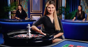 dam88 live Gaple Online dealer at HD studio table with multilingual dealer communication